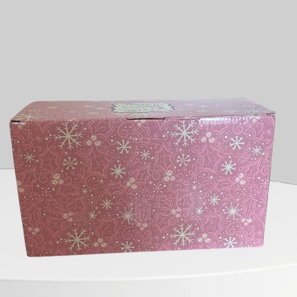 Johanna Parker Design Christmas Snowman Sugar and Creamer Set Carnival Cottage - Picture 3 of 6